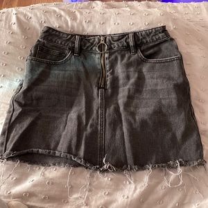 PACSUN black jean skirt, size 26